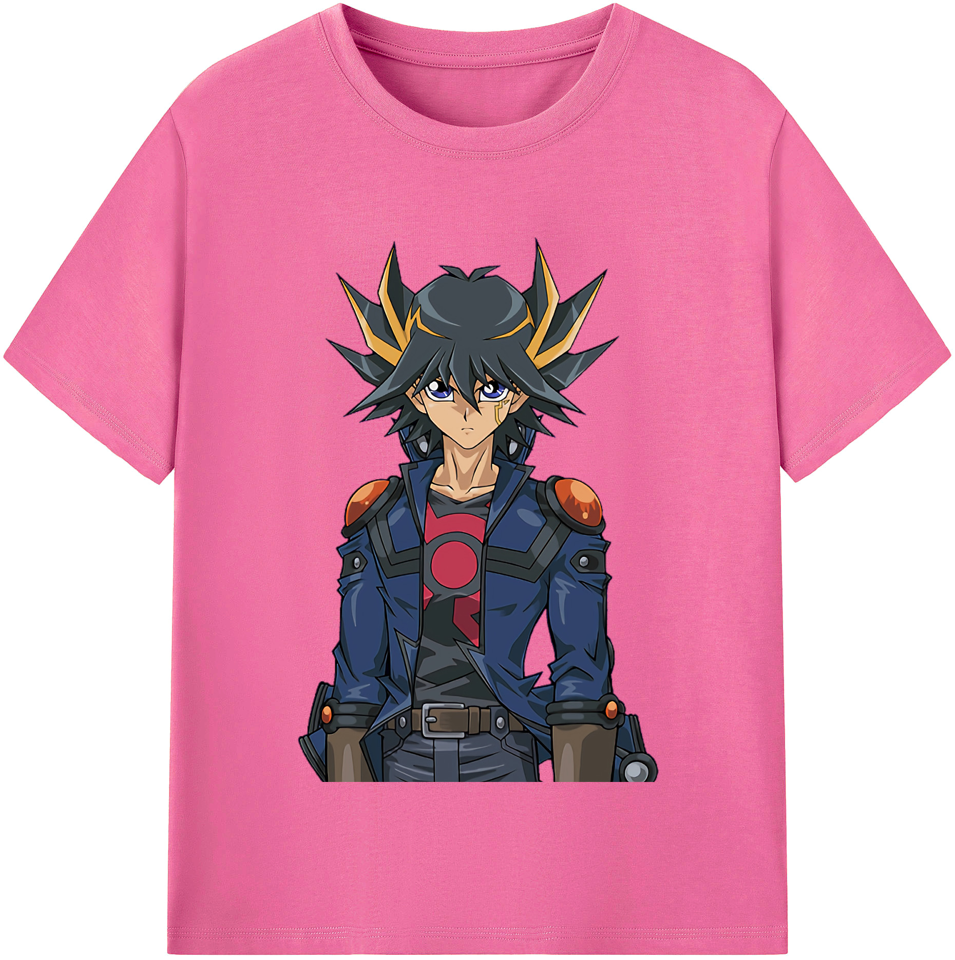 （画像用） 遊☆戯☆王 Yu-Gi-Oh! レディースカジュアルプリントTシャツ（綿100％）